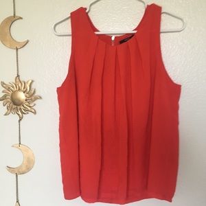 forever 21 pleated tank top